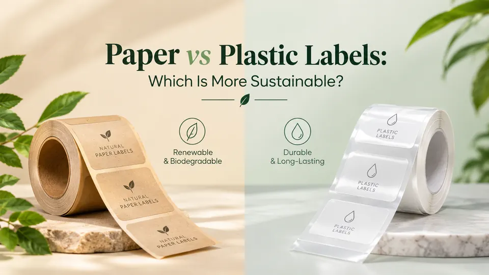Sustainable Label Materials: Paper vs Plastic in India