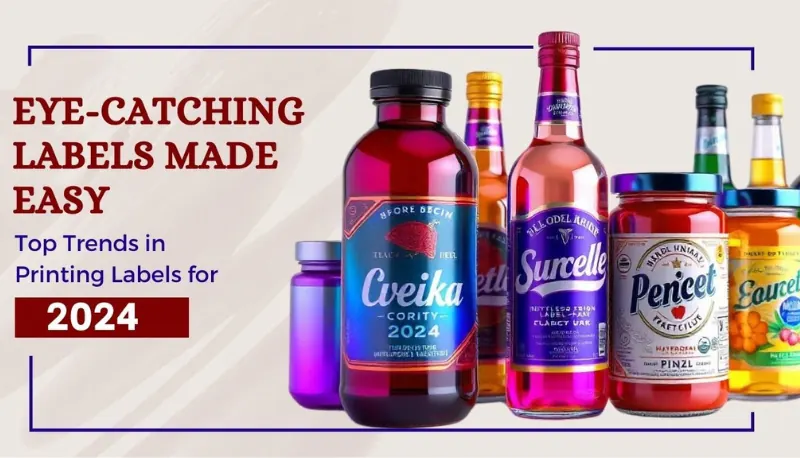 Eye-Catching Labels Made Easy: Top Trends in Printing Labels for 2024