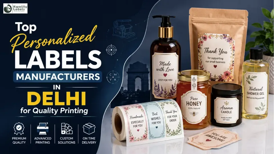 Top Personalized Labels Manufacturers in Delhi for Quality Printing